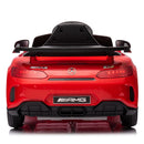 Licensed Mercedes-Benz 12V Electric Ride-On Car for Kids Aged 3-5 - Red