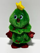 Dandee Retro Animated Light-Up Star Hat Dancing Christmas Tree