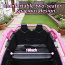 24V 2-Seater Electric UTV Ride-On Car for Kids with Remote Control, LED Lights, and Music