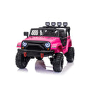 24V 4WD Dual Seat Kids Off-Road Electric Vehicle 550W EVA Wheels with Remote Suspension for Ages 3+
