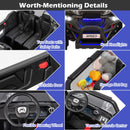 12V Dual Seat Electric Ride-On UTV for Kids with Suspension, Lights & Music