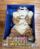 Gemmy Animated Plush Dog Party Dancer Sings "Who Let The Dogs Out" Vintage