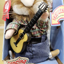Animated Plush Red Dancing Hamster - Country Boy Edition 2003
