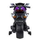 Purple 12V Ride-On Motorcycle for Kids - Perfect for Boys and Girls