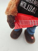 Animated Guitar Playing Cow with Jingle Bells Dance