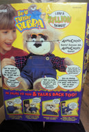 Vintage 1997 Tyco Real Talkin' Bubba Bear Plush Talking Stuffed Animal