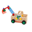 Crane-equipped Toy Truck for Safe Playroom Learning