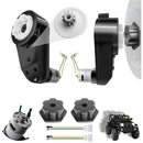 Set of 2 High-Performance 24V RS555 Gear Motors with Gearbox for Power Wheels
