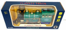 Classic Green Train from the Orbit Series - Battery Operated Collectible