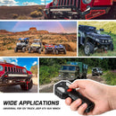 Wireless Winch Remote Control Kit for Cars, ATVs, and SUVs - 12V