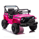 12V Electric Ride-On Toy Truck for Kids with Remote Control and LED Lights
