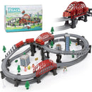 104-Piece Electric Train Set with Tracks for Kids Aged 3-7