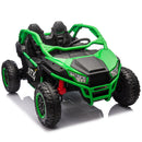 24V 2-Seater Kids Ride-On UTV with Parental Control Bluetooth LED Lights 400W Power