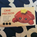 Waterproof Electric Spray Crab Bath Toy for Babies