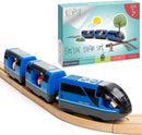 Kipipol Electric Action Train Set for Wooden Railways