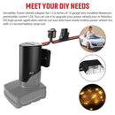 12V Power Wheel Battery Adapter with Fuse and Switch