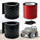 Set of 2 Enhanced Rubber Tires for Kids' Ride-On Vehicles
