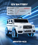 Kids' Electric Ride-On Mercedes G63 AMG with Bluetooth and LED Lights