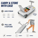 Electric Ride-On Car for Kids with Mop Attachment