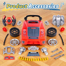 Engaging Truck Engine Playset with Removable Components, Lights, and Sounds for Kids Aged 3-5