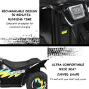 6V Electric Quad ATV for Kids - 4-Wheel Ride-On Toy for Toddlers in Black with Forward & Reverse 기능