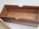 Charming Rectangular Wooden Box, 8" x 3-1/2"