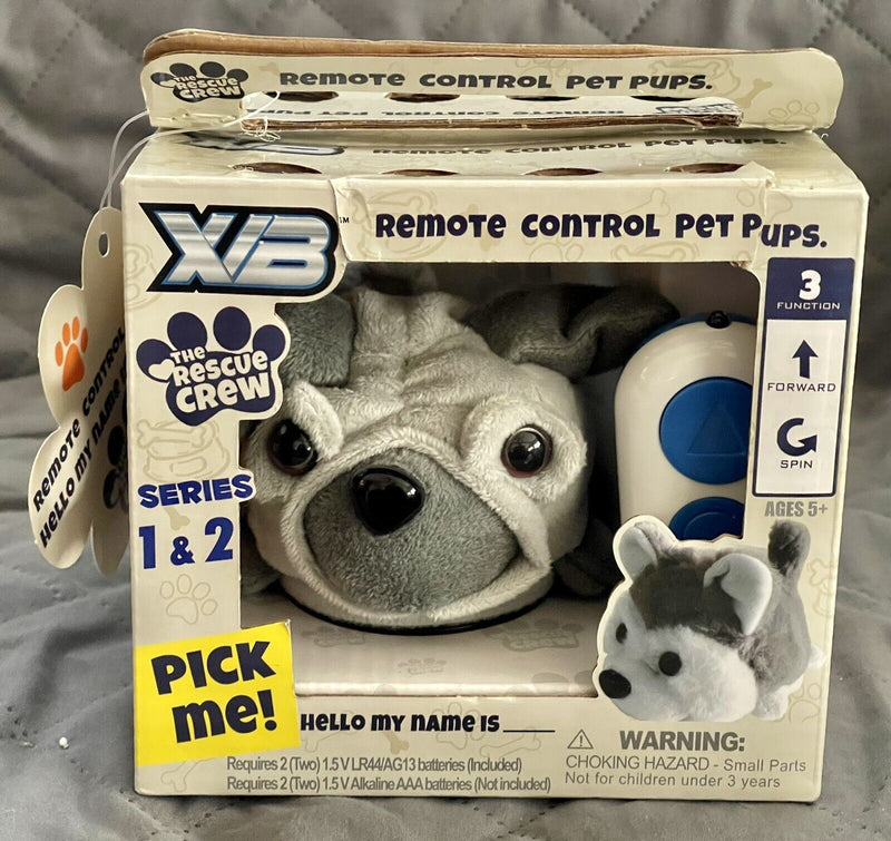 Rescue Crew Remote Control Pet Pups Pug Toy