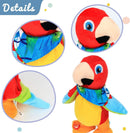 Interactive Walking Plush Toy Parrot that Mimics Your Voice