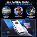 Smartphone-Controlled Battery Disconnect Switch for 12V, 24V, and 36V Vehicles