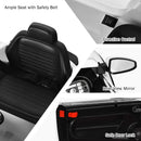 12V Licensed Volkswagen Beetle Ride-On Car for Kids with Music and Remote Control - White