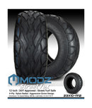 MODZ® Street Fox 23x10-R12 Radial Golf Cart Tire - Low Profile Design