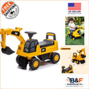 Caterpillar Kids' Ride-On Excavator: Enjoyable and Secure Toy with Storage and Sounds
