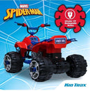 12V Electric Spiderman ATV Ride-On Car for Toddlers Ages 3-7, Max Weight 88lbs