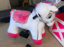 Large Ride-On UNICORN with Coordinating Barn - Perfect for Kids' Celebrations!