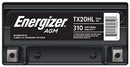 12V TX20HL AGM Battery for Motorcycles and ATVs with 310 CCA and 18 Ah Capacity