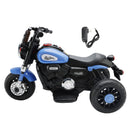 3-Wheel Electric Ride-On Motorcycle for Kids - 6V Dual Drive in Blue