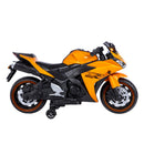 12V Electric Motorcycle for Kids Ages 3-6 with Training Wheels