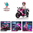 Chic 6V Illuminated Electric Motorcycle for Kids - Enjoyable Ride-On, Capacity 65 lbs