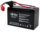 12V 9Ah Ride-On Toy Battery with Red 2-Pin Connector – Long-Lasting SLA AGM