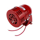 Red Electric Motor Alarm Siren 110V 114dB