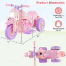 6V Electric Ride-On Motorcycle for Kids with Music and LED Headlight