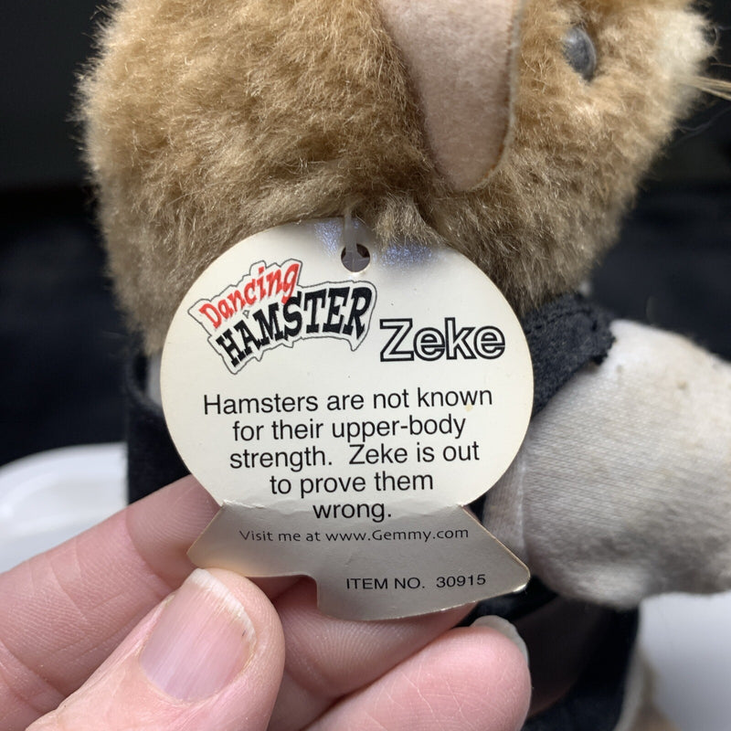 Zeke the Dancing Hamster Gym Toy that Sings Without Moving