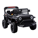 12V Electric Ride-On Car for Kids with Remote, Swing Feature, and Music