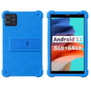 Silicone Shockproof Case for 8-inch PRITOM B8 Tablet with Kids-Friendly Stand