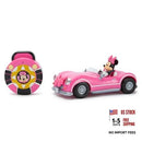 Glossy Pink Minnie Mouse Vintage Remote Control Car for Children