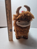 Adorable Animatronic Highland Cow for Christmas - Singing and Dancing Fun!