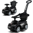 OLAKIDS 4-in-1 Push Car for Toddlers with Stroller, Sliding Feature, Horn, and Music