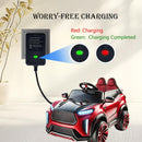 24V Battery Charger for Children's Ride-On Vehicles with Square Connector