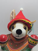Animated 11" Mariachi Chihuahua Puppy Sings La Macarena