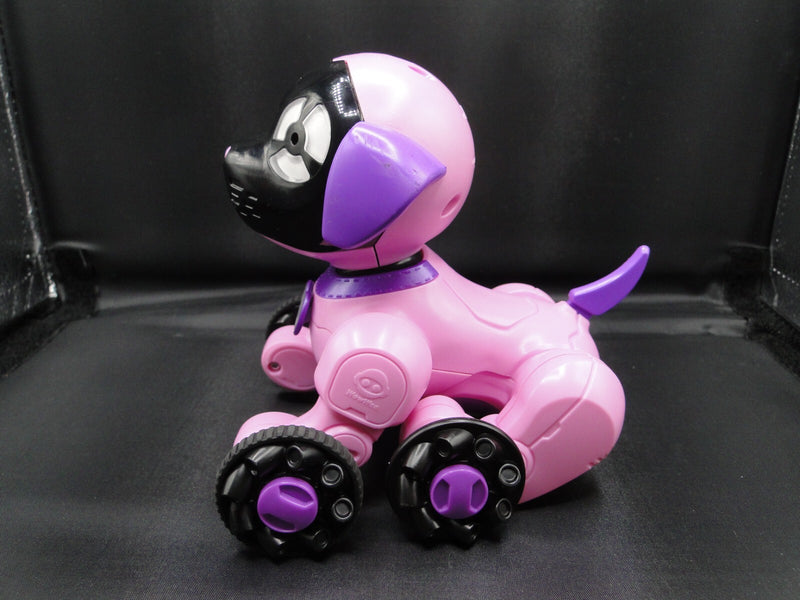Robotic Pink Chippette Interactive Toy Dog